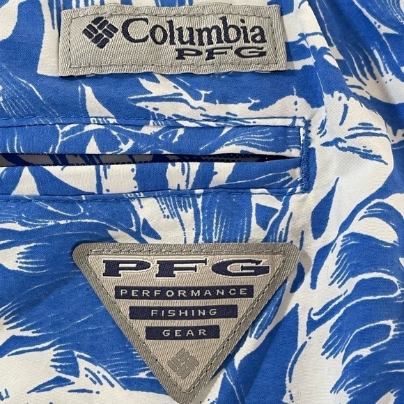 Columbia PFG Clearwater Shores Omni-Shade UPF 50 Swim Trunk Blue Size XXL - Picture 10 of 10